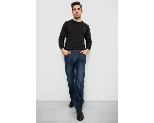 Джинси чоловічі прямого крою, колір синій, 244R9902