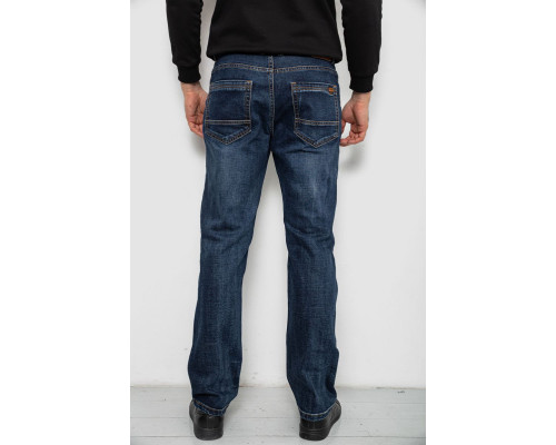 Джинси чоловічі прямого крою, колір синій, 244R9902