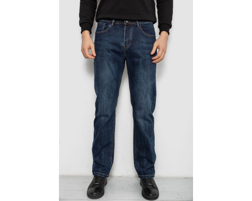 Джинси чоловічі прямого крою, колір синій, 244R9902