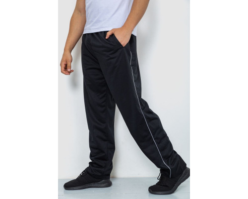 Спортивні штани чоловічі, колір чорний, 244R0668