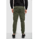 Штани чоловічі однотонні, колір хакі, 244R1693