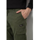 Штани чоловічі однотонні, колір хакі, 244R1693