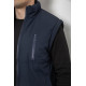 Жилет чоловічий однотонний утеплений, колір синій, 244RF2-2