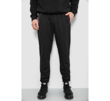 Спортивні штани чоловічі, колір чорний, 244R429