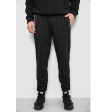 Спортивні штани чоловічі, колір чорний, 244R429