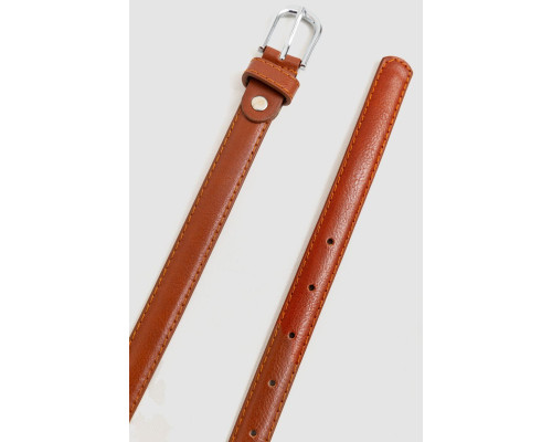 Жіночий ремінь, колір коричневий, 196RL2010W11