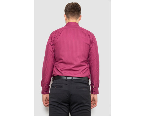 Сорочка чоловіча, колір бордовий, 244R881