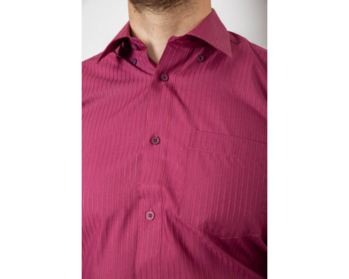 Сорочка чоловіча, колір бордовий, 244R881
