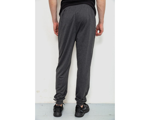 Спортивні штани чоловічі, колір темно-сірий, 244R4770
