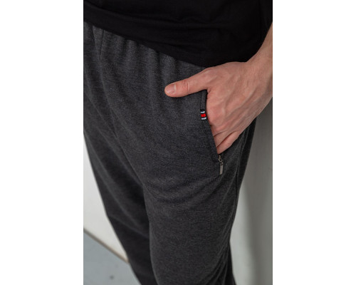 Спортивні штани чоловічі, колір темно-сірий, 244R4770