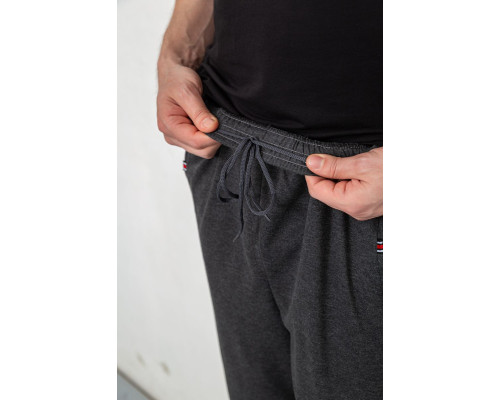 Спортивні штани чоловічі, колір темно-сірий, 244R4770