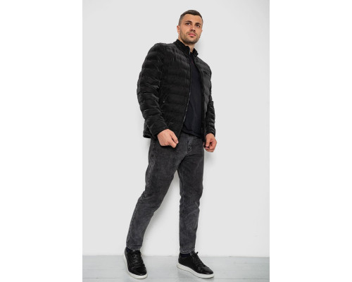 Куртка чоловіча демісезонна, колір чорний, 214R822К