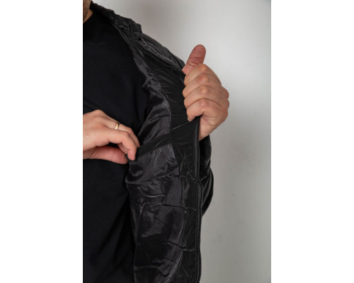 Куртка чоловіча демісезонна, колір чорний, 214R822К