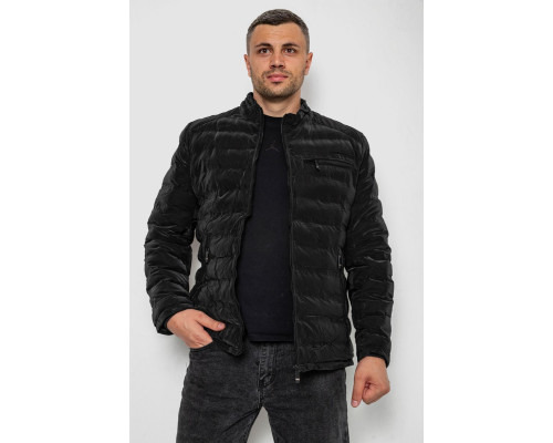 Куртка чоловіча демісезонна, колір чорний, 214R822К