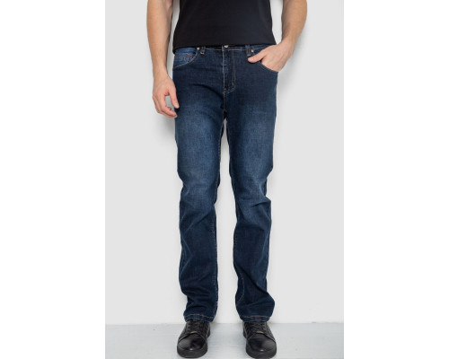 Джинси чоловічі, колір темно-синій, 244R2280