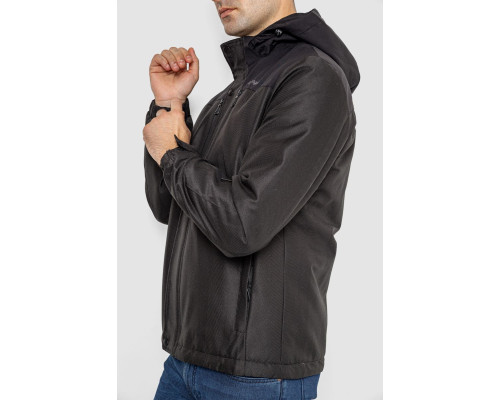 Куртка чоловіча демісезонна, колір чорний, 214R22013