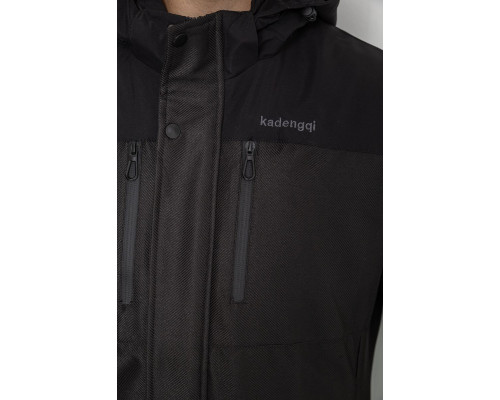 Куртка чоловіча демісезонна, колір чорний, 214R22013