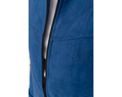 Вітровка чоловіча на блискавці, колір синій, 131R3009