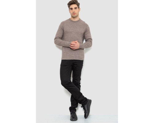 Светр чоловічий, колір мокко, 161R880