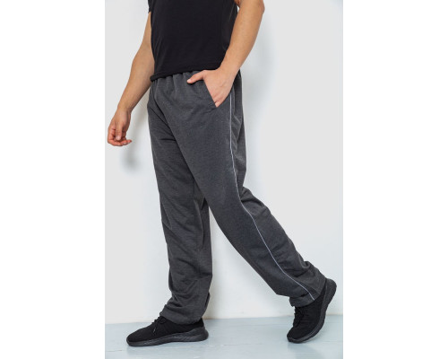 Спортивні штани чоловічі, колір темно-сірий, 244R0668
