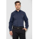 Сорочка чоловіча, колір темно-синій, 214R7114