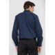 Сорочка чоловіча, колір темно-синій, 214R7114