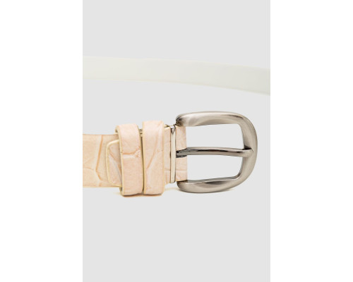 Ремінь жіночий, колір світло-бежевий, 196R3510W1