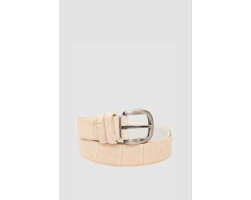 Ремінь жіночий, колір світло-бежевий, 196R3510W1
