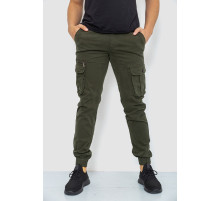 Штани карго чоловічі, колір хакі, 244R2073