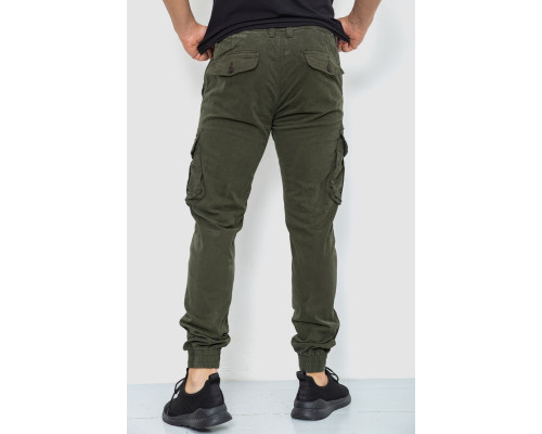 Штани карго чоловічі, колір хакі, 244R2073