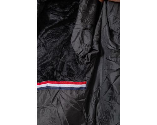 Куртка чоловіча зимова подовжена, колір чорний, 244RH76-30D