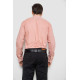 Сорочка чоловіча однотонна, колір пудровий, 186R2072