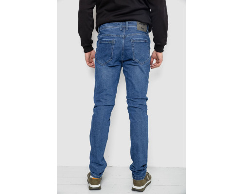 Джинси чоловічі демісезонні, колір синій, 243R8048