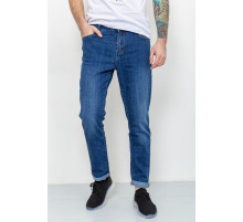 Джинси чоловічі демісезонні, колір синій, 190R620