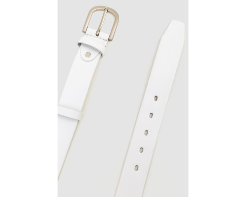 Ремінь женский, колір білий, 196RL35Y0W3