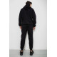 Спортивний костюм чоловічий з турецької тринитки на флісі, колір чорний, 238R166