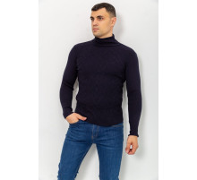 Светр-гольф чоловічий, колір темно-синій, 161R892