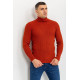 Светр-гольф чоловічий, колір теракотовий, 161R892