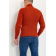Светр-гольф чоловічий, колір теракотовий, 161R892