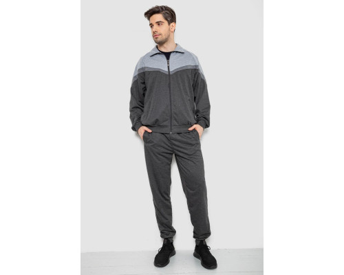 Спортивний костюм чоловічий, колір сірий, 244R9147
