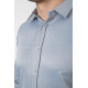 Сорочка чоловіча з довгим рукавом, колір сірий, 214R836