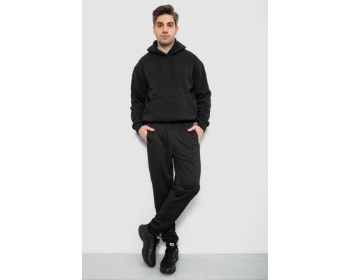 Спортивні штани чоловічі, колір чорний, 244R434