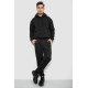 Спортивні штани чоловічі, колір чорний, 244R434