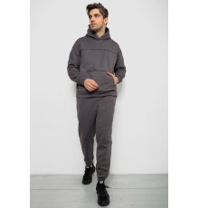 Спортивний костюм чоловічий на флісі, колір сірий, 238R029
