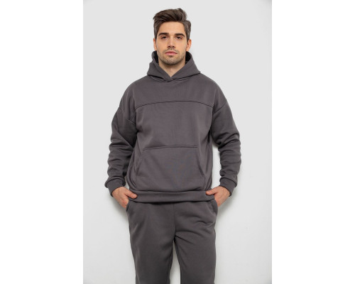 Спортивний костюм чоловічий на флісі, колір сірий, 238R029