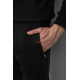 Спортивні штани чоловічі на флісі, колір чорний, 244R41526