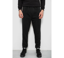 Спортивні штани чоловічі на флісі, колір чорний, 244R41526