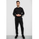 Спортивні штани чоловічі на флісі, колір чорний, 244R41526