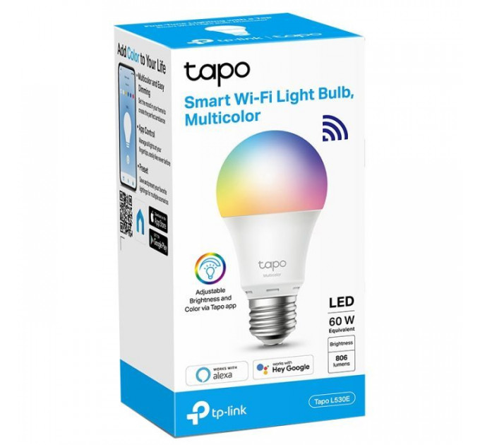 Розумна лампочка TP-Link Tapo L530E