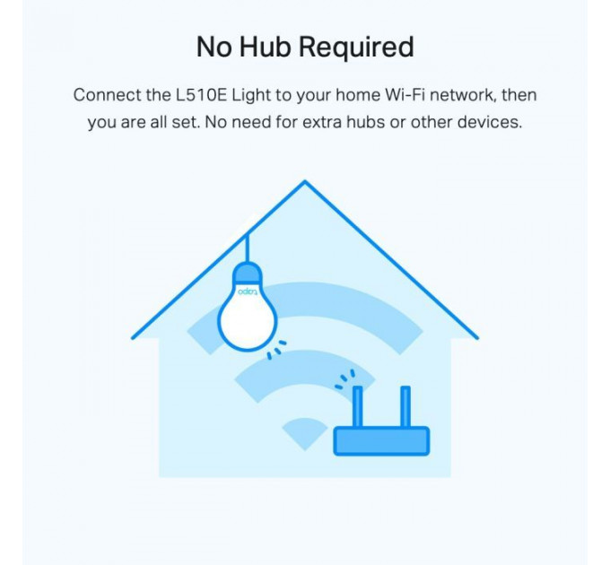 Розумна лампочка TP-Link Tapo L510E (2-Pack) (Tapo L510E(2-Pack))